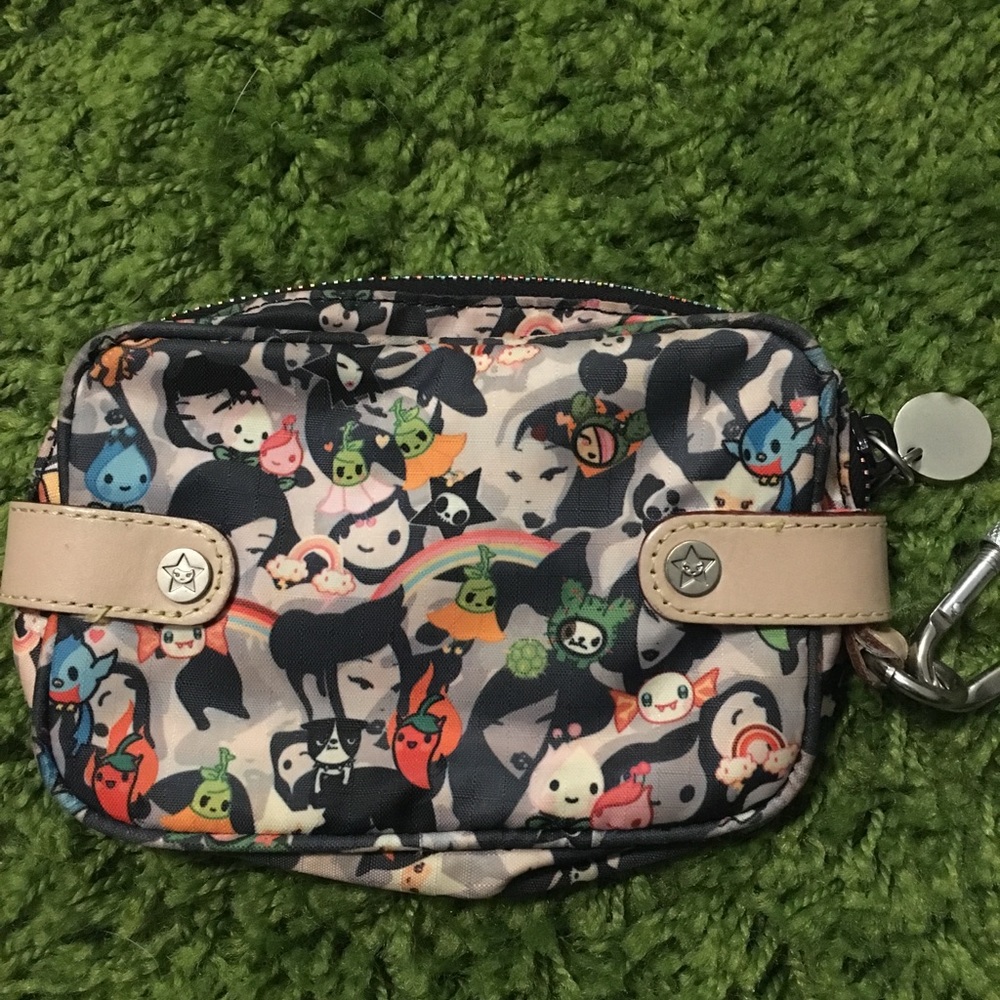 Tokidoki olive camo portatelefono cellphone case